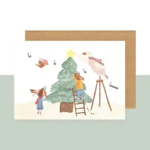Postkaart - falalalaaa