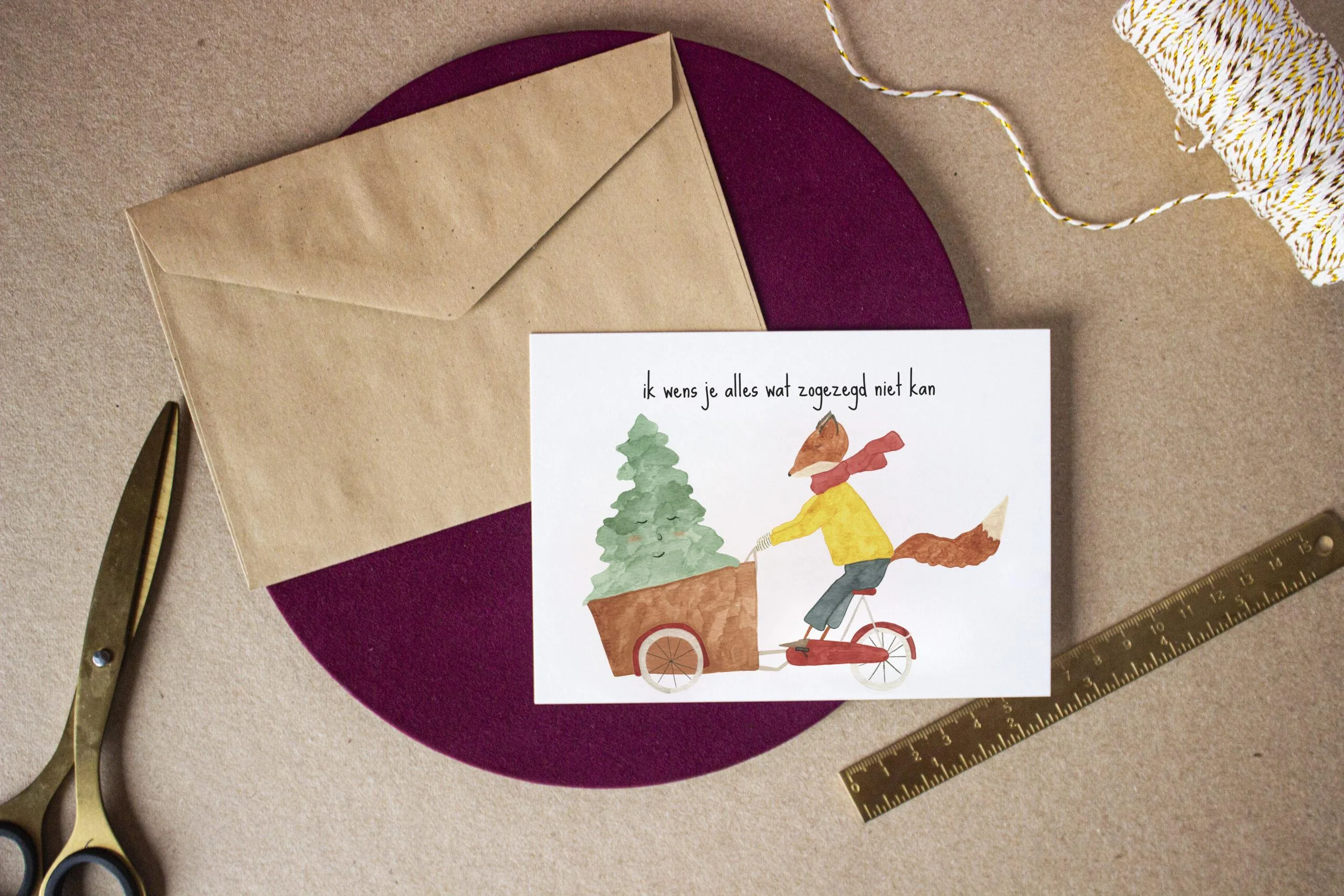 Postkaart - ik wens je alles wat zogezegd niet kan - Afbeelding 2