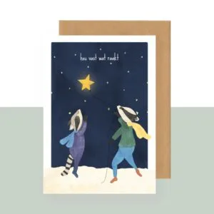 Postkaart - hou vast wat raakt