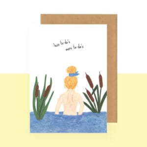 Postkaart - less to-do's more ta-da's