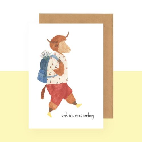Postcard - pluk iets moois