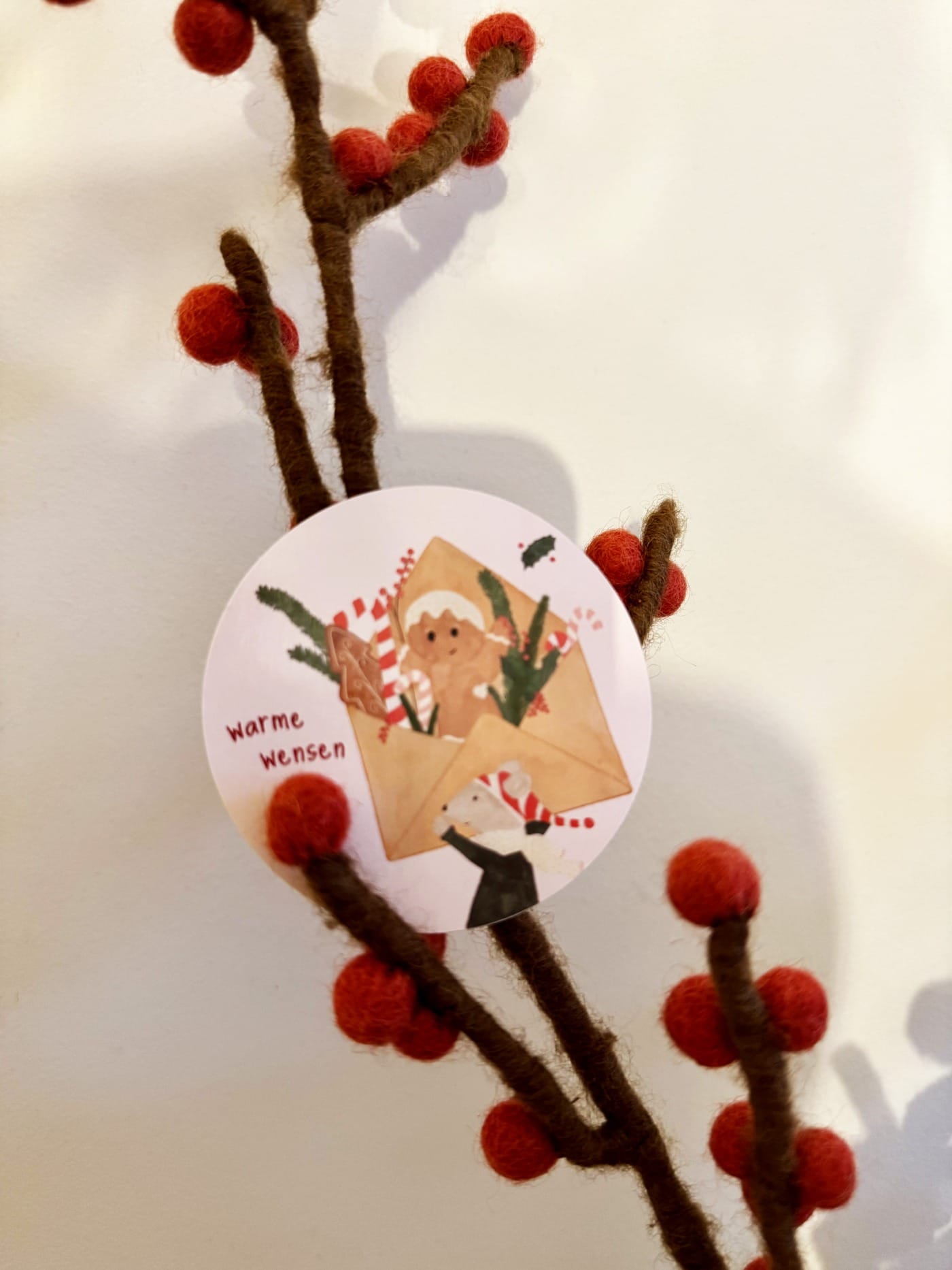 Kerstwensen - wintervoorraad licht en warmte box - 18 winterse wensen - 18 sluitstickers - Afbeelding 13
