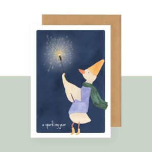 Postkaart - a sparkling year